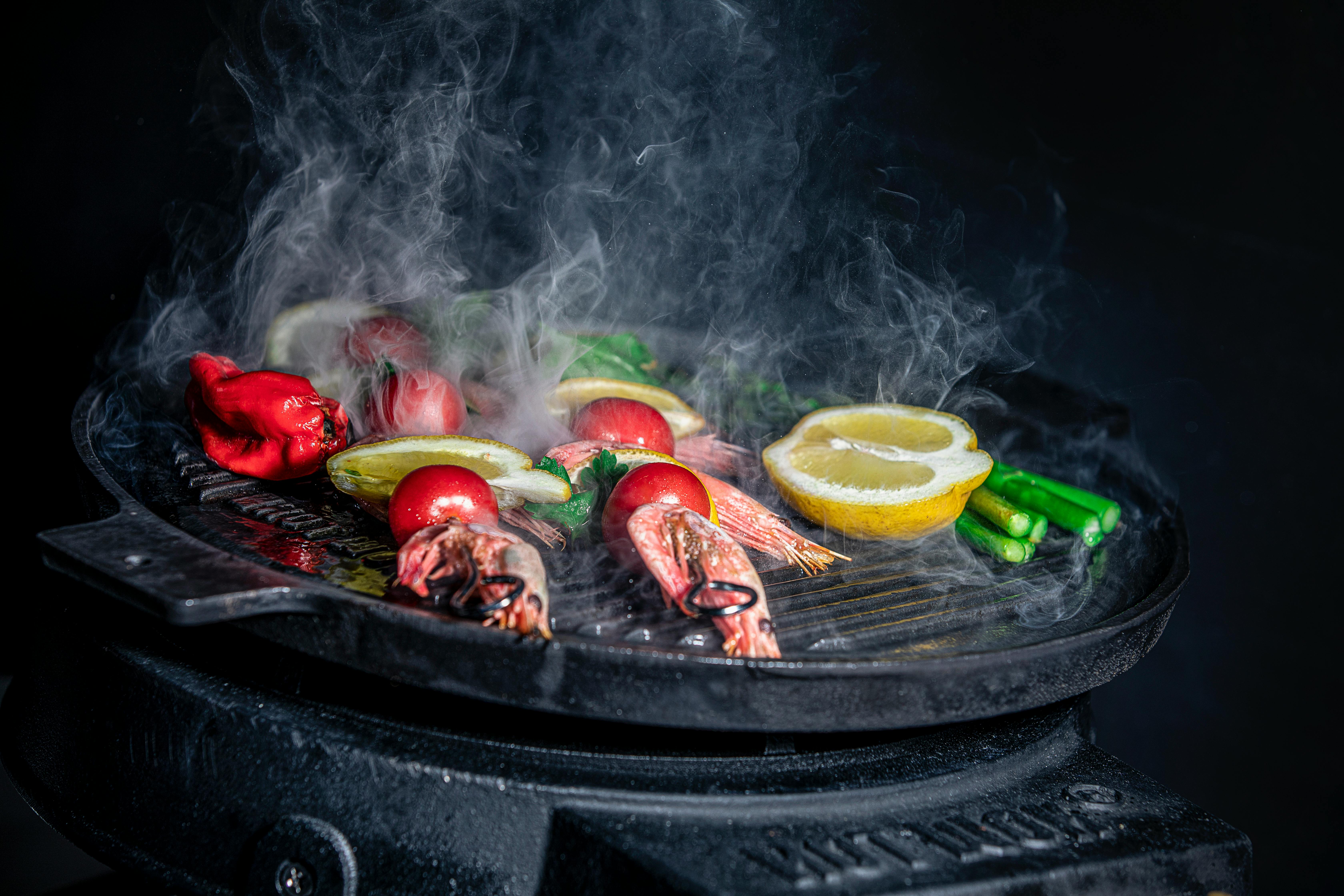 Garlic smoked Shrimp